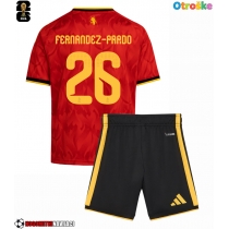 Otroške Nogometnih dresov Belgija Matias Fernandez-Pardo #26 Domači SP 2026 Kratki rokavi (+ hlače)